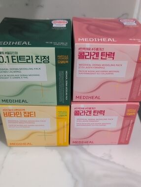 Mediheal Modelling Masks Discovery Pack Korean Skincare Ampoule